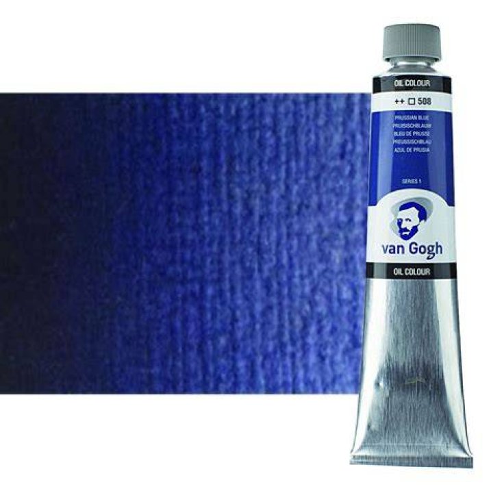 Did van gogh use prussian blue?