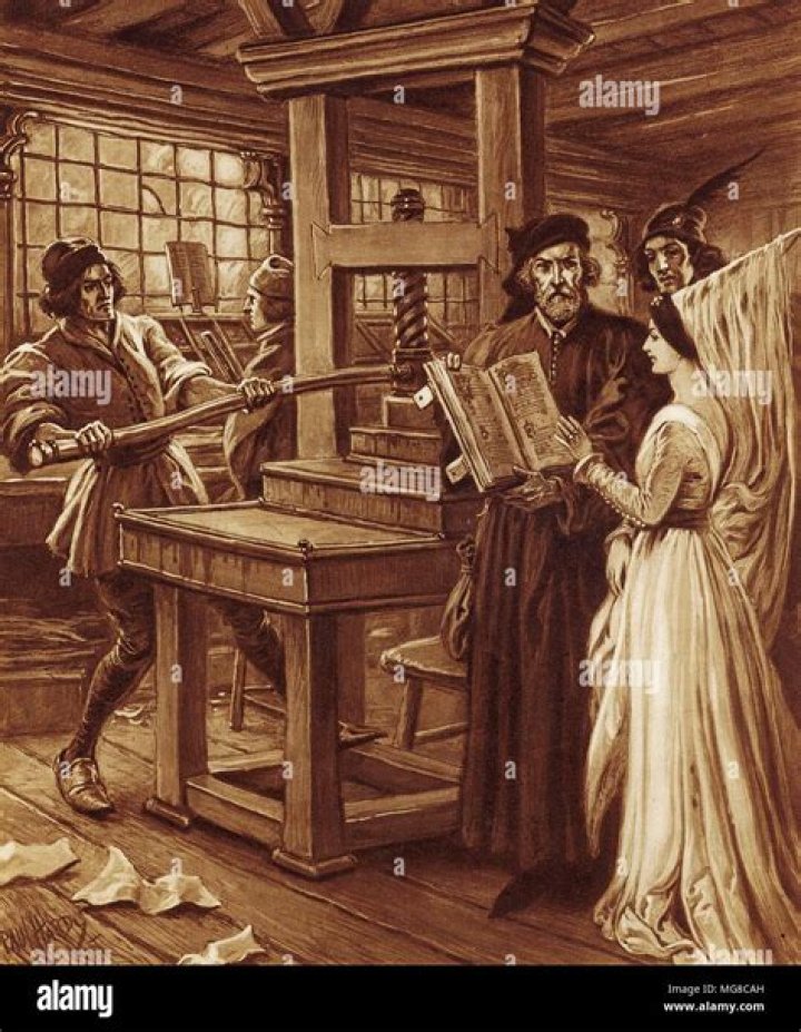 Did william caxton invent the printing press?
