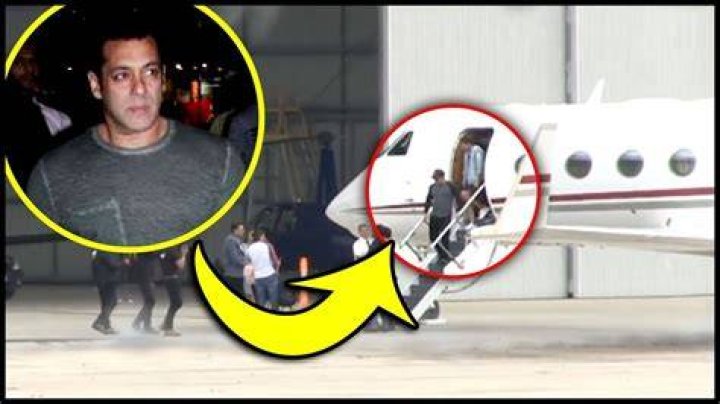 Does salman khan have private jet?