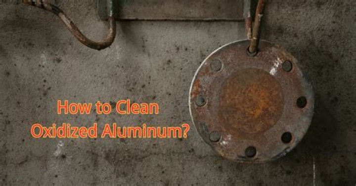 How to keep aluminum from oxidizing?