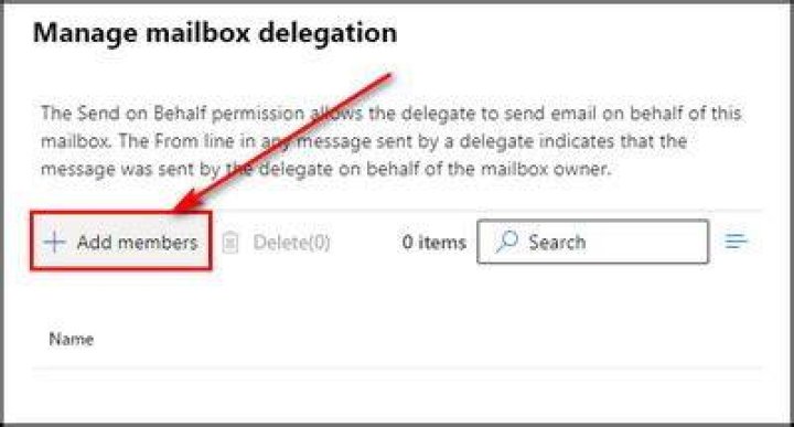 How to send an email on behalf of someone?