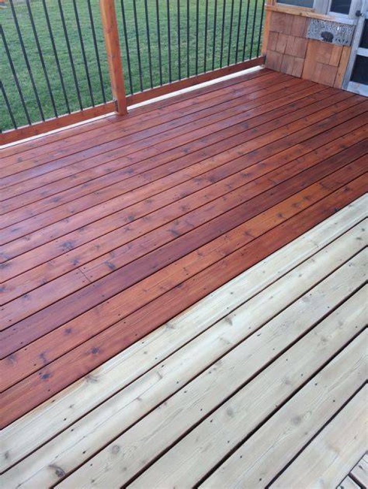 How to stain red cedar?