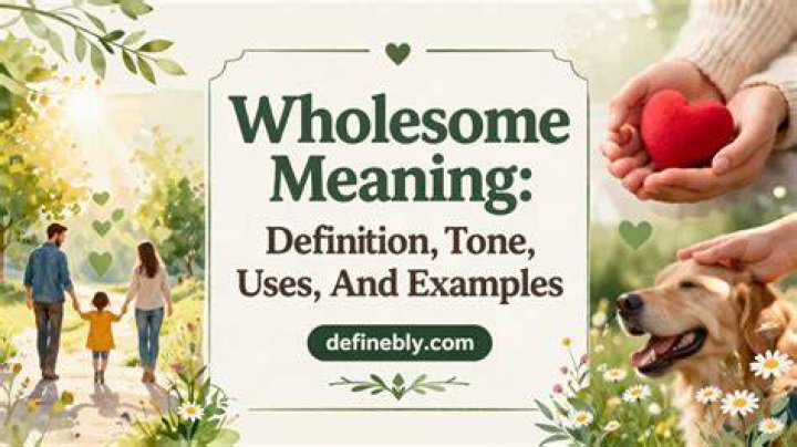 In the wholesome definition?