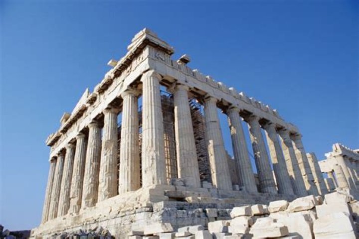 In what period was the parthenon built?
