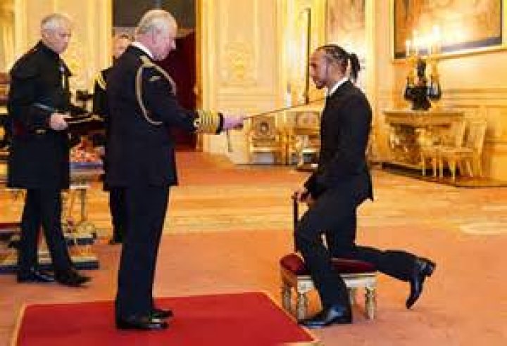 Is lewis hamilton knighted?