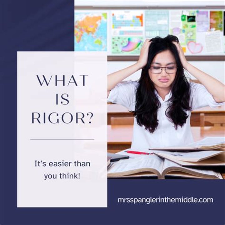 Was does rigor mean?