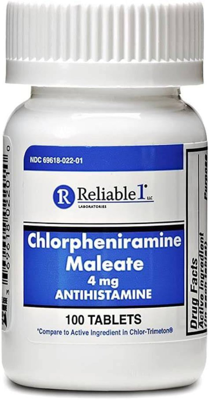 What chlorpheniramine used for?