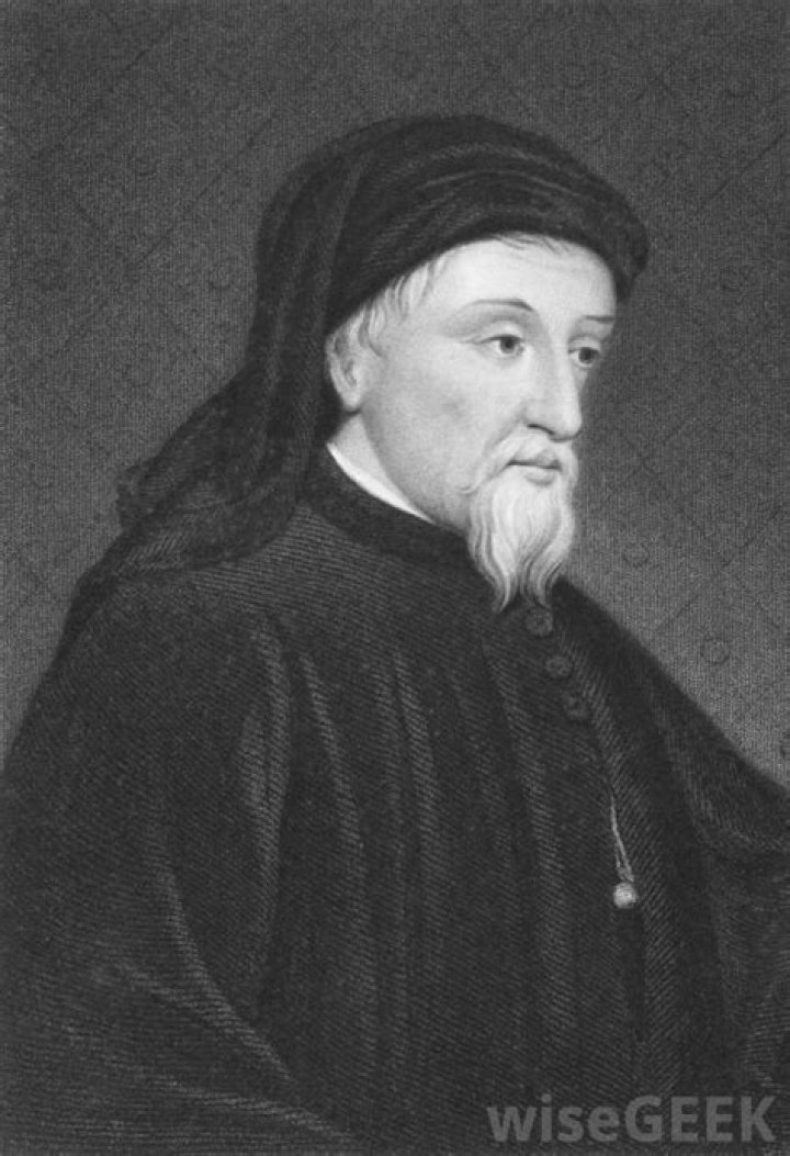 What innovation is attributed to geoffrey chaucer?