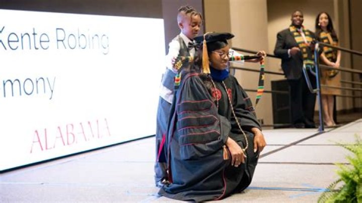 What is a robing ceremony?