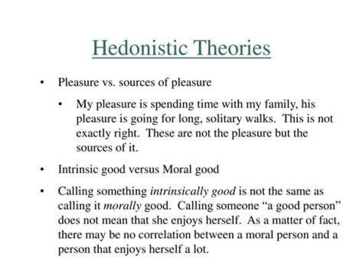Where does hedonistic come from?
