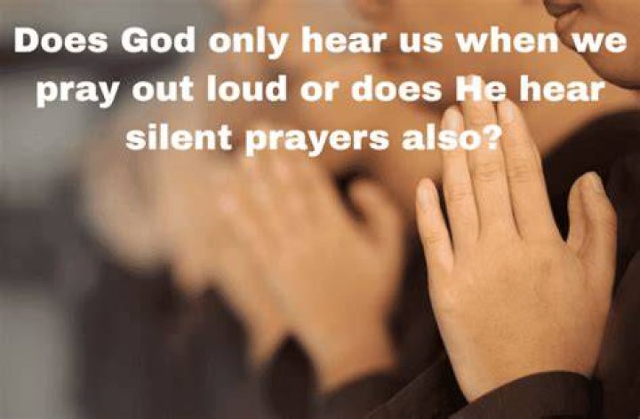 Which prayers are recited out loud?