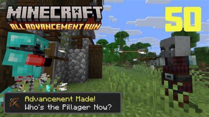 Who's the pillager now advancement?