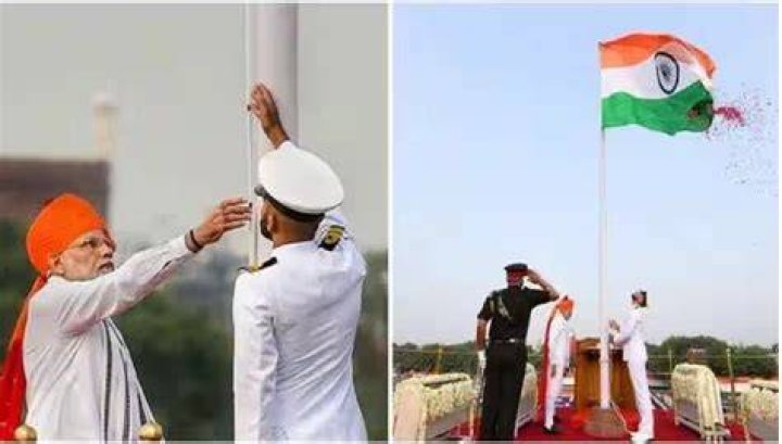 Who hoist the flag on republic day?