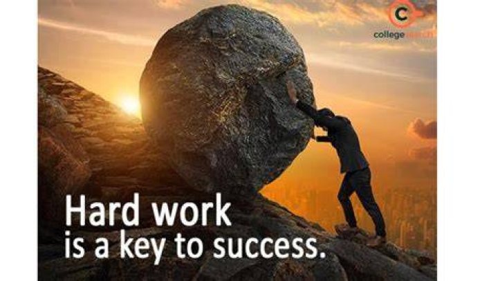 Why hard work is the key to success?