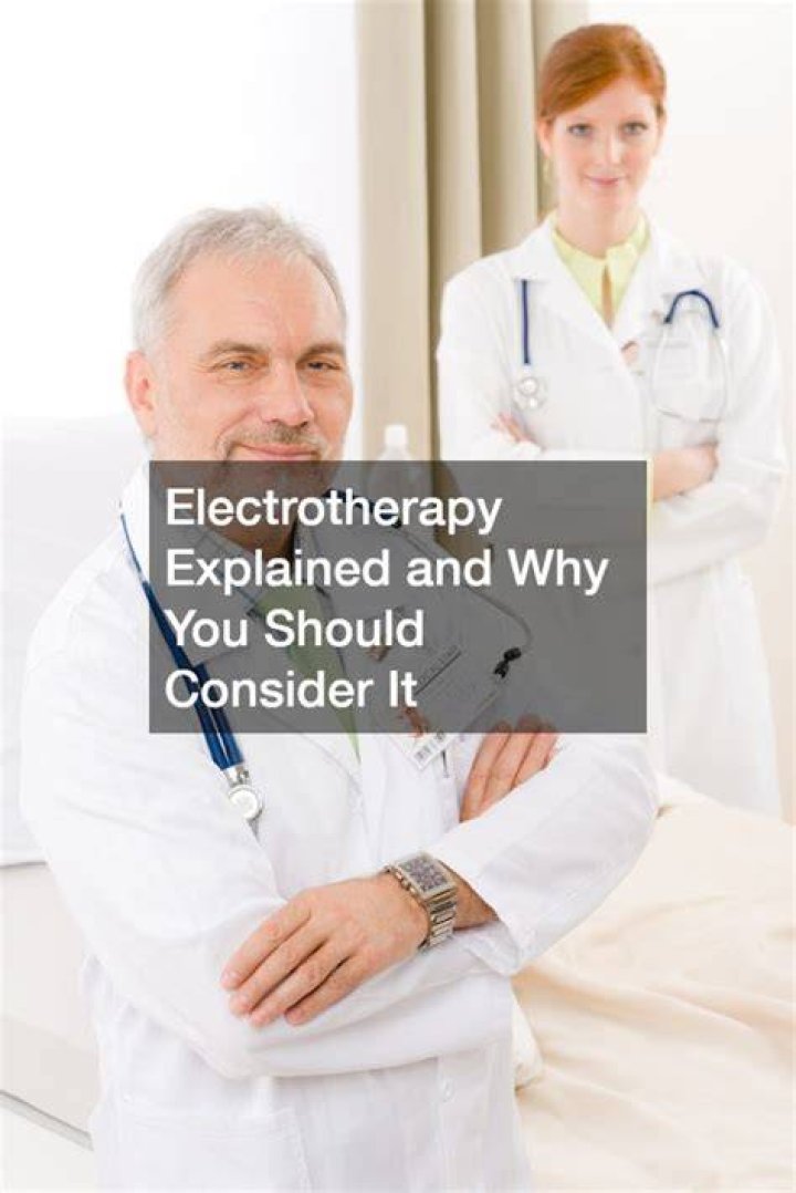 Why is electrotherapy used?