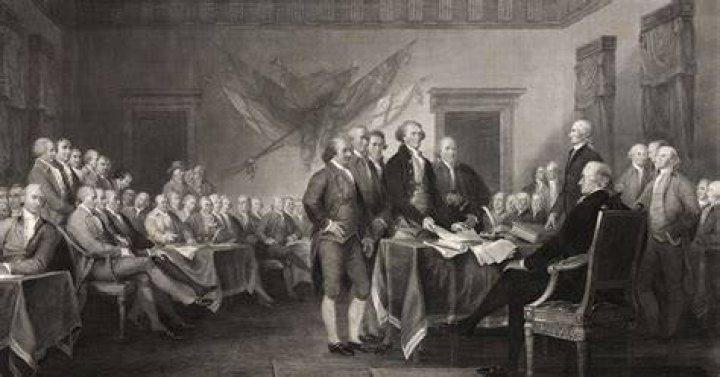 Why was slavery omitted from the declaration of independence?